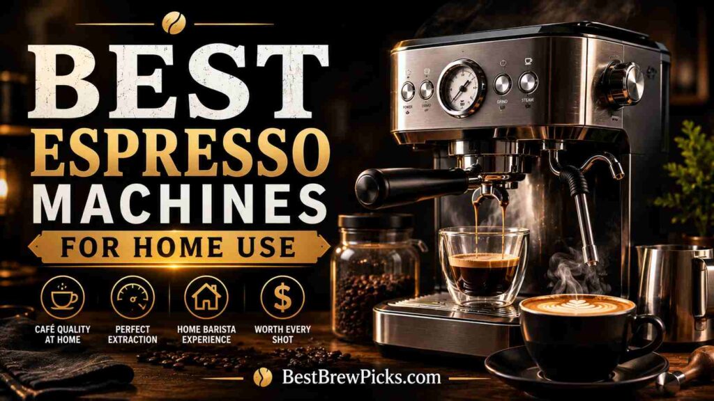 Best Espresso Machines for Home Use