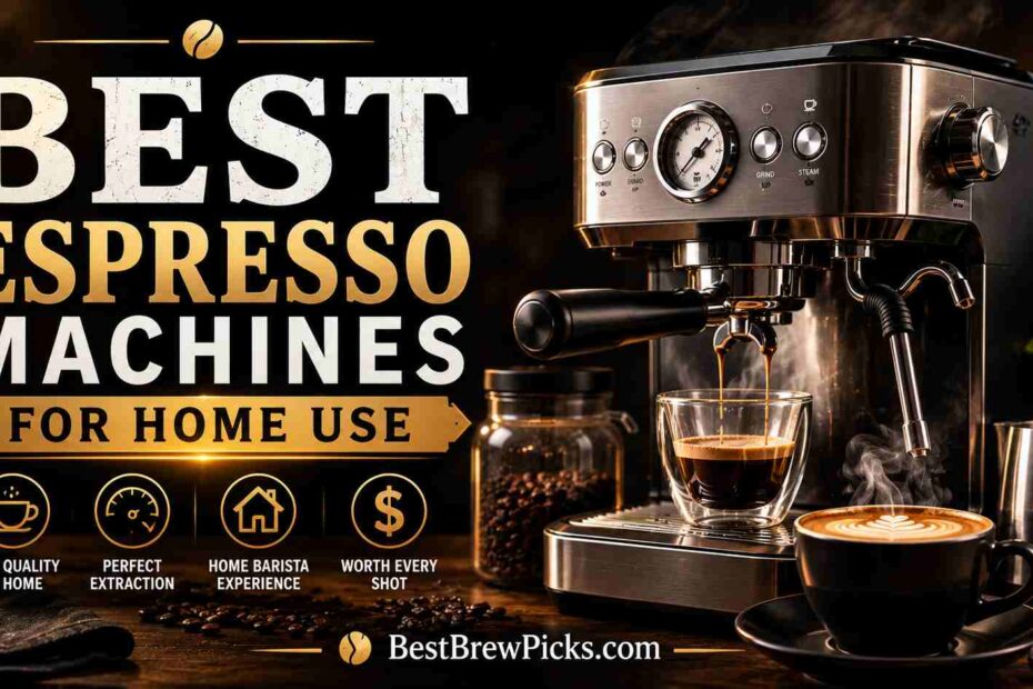 Best Espresso Machines for Home Use