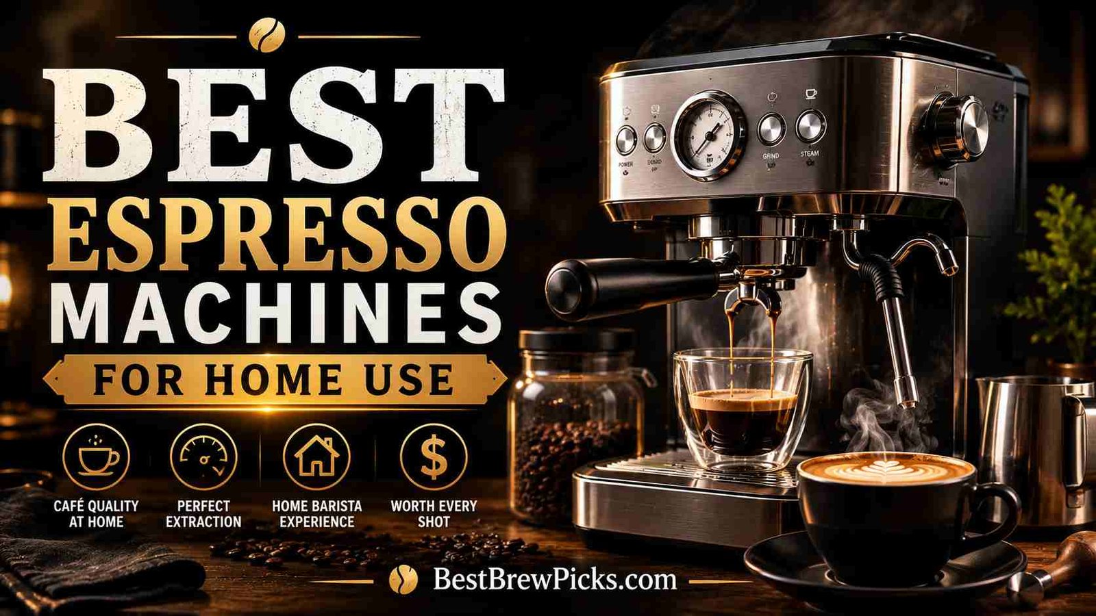 Best Espresso Machines for Home Use