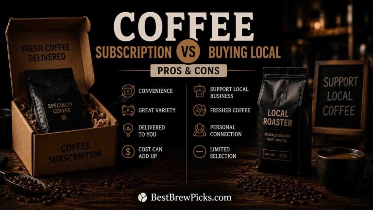 Coffee Subscription vs Buying Local: Pros & Cons