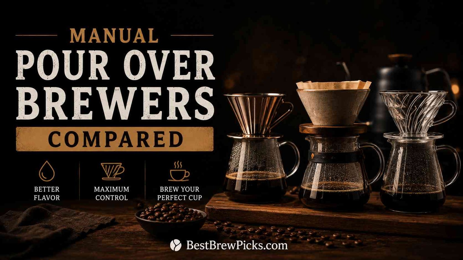 Manual Pour Over Brewers Compared