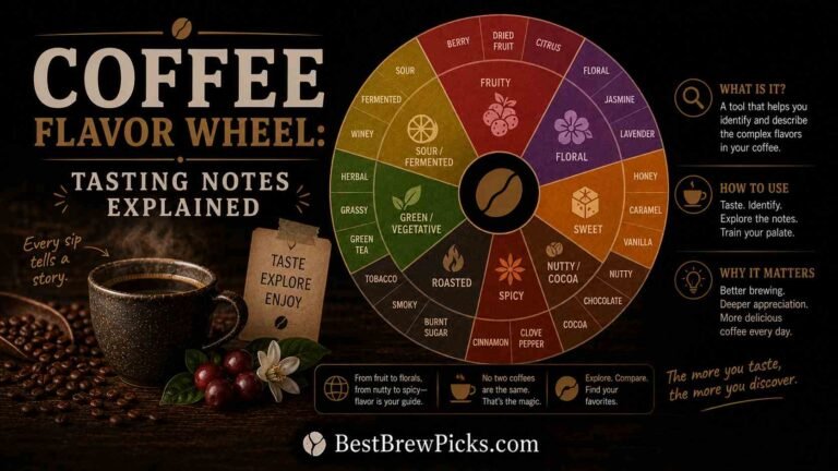 Coffee Flavor Wheel: Tasting Notes Explained