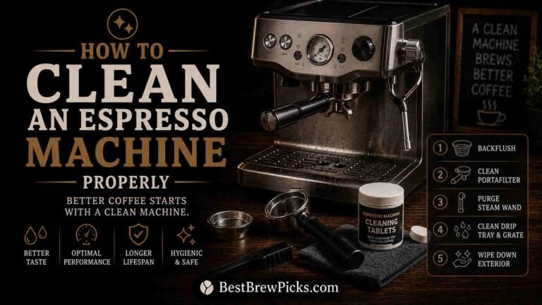 How to Clean an Espresso Machine Properly
