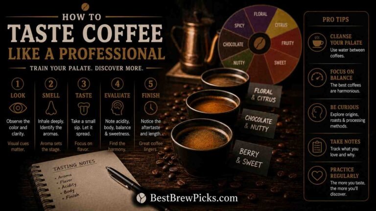 How to Taste Coffee Like a Professional